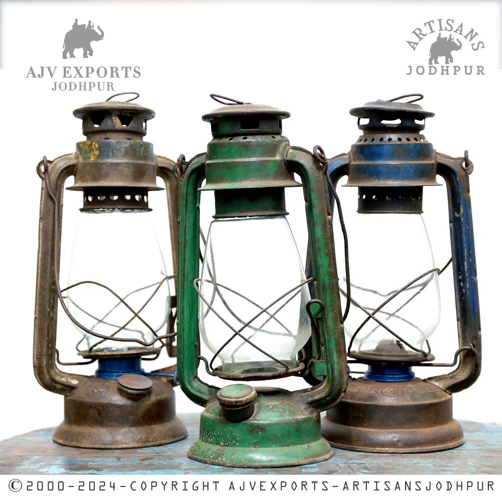 Vintage Hurricane Lantern