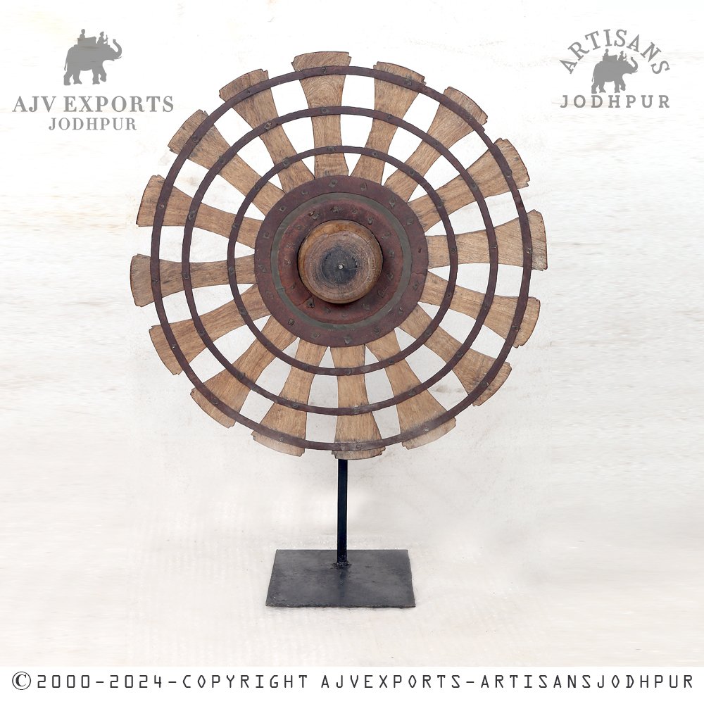 Wooden Decorative Wheel